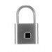 Smart Fingerprint Lock Keyless Anti-theft Padlock with USB Charging Cable for Locker, Office, Backpack, Luggage Suitcase